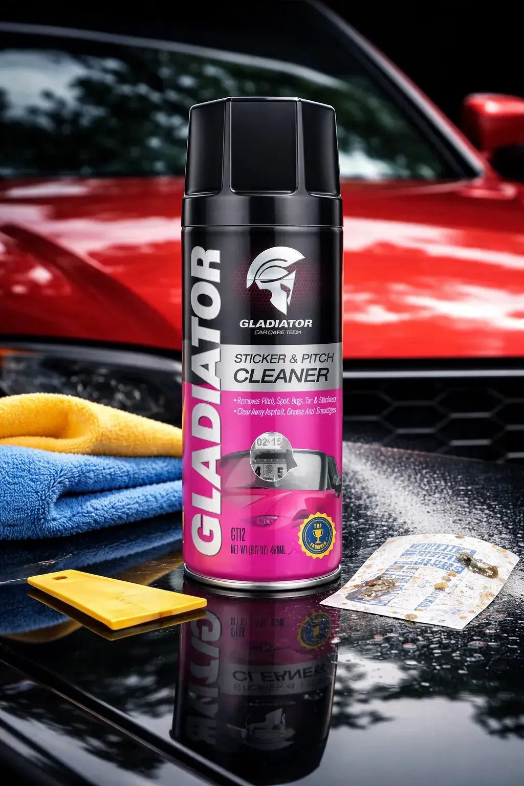 Спрей за премахване на стикери и лепило GT12, GLADIATOR® GLADIATOR