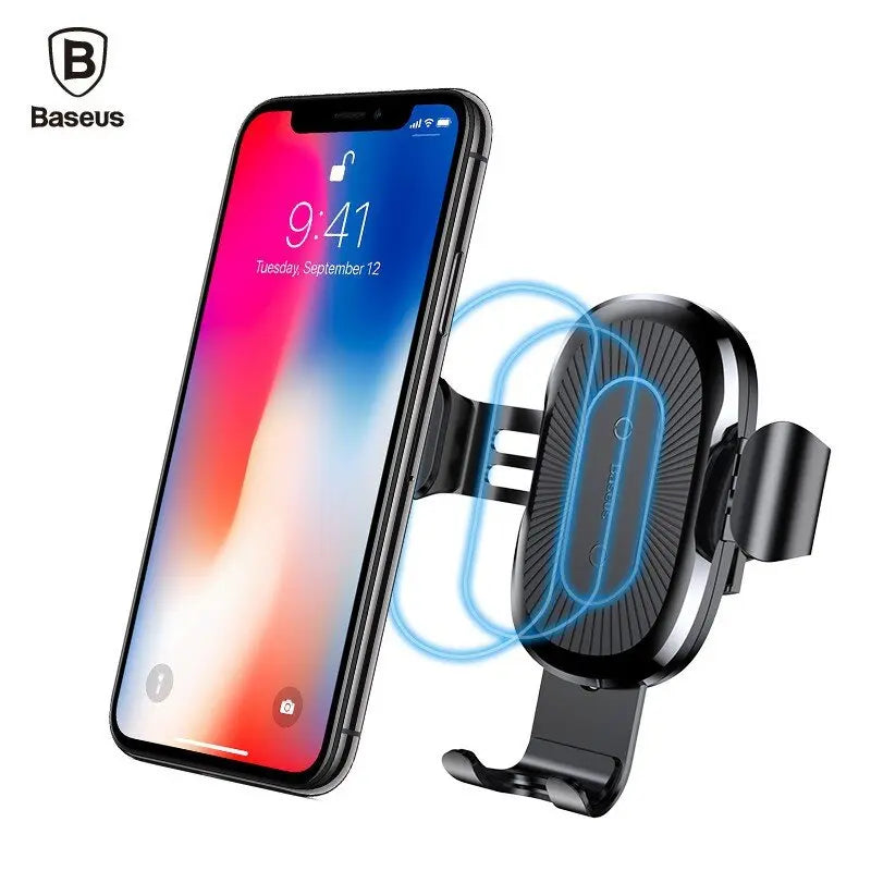 Стойка за автомобил Baseus Qi Wireless Charger Aventra Store