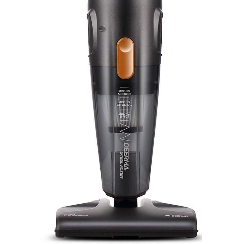 Вертикална прахосмукачка Xiaomi Deerma DX115C Vacuum cleaner, 600W, Черна